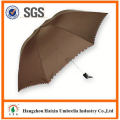 Top Quality Latest Parasol Print Logo 3 folds umbrella manual open